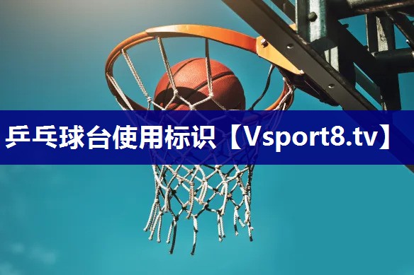 乒乓球台使用标识